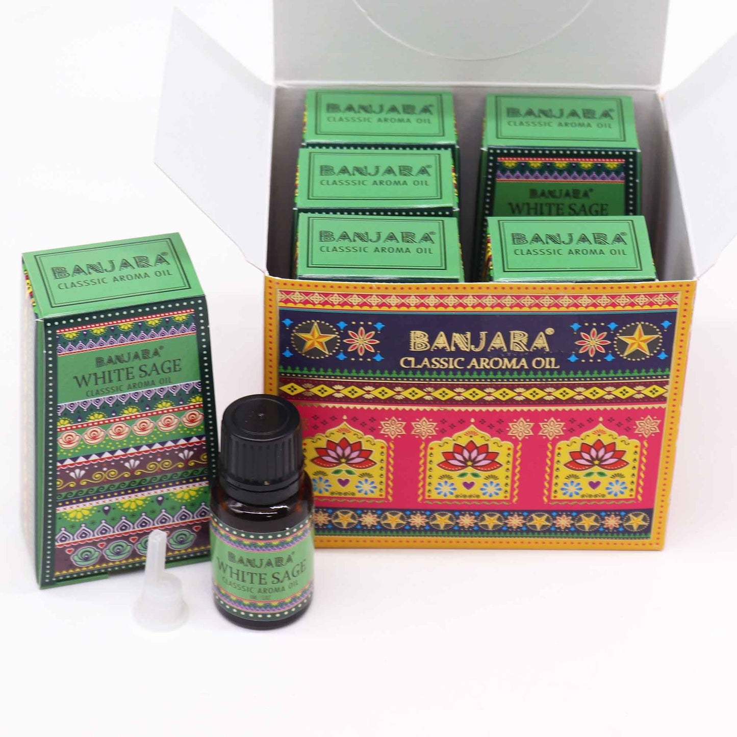 Banjara Duftöl Weißer Salbei 10ml – Mystische Aromen aus Indien