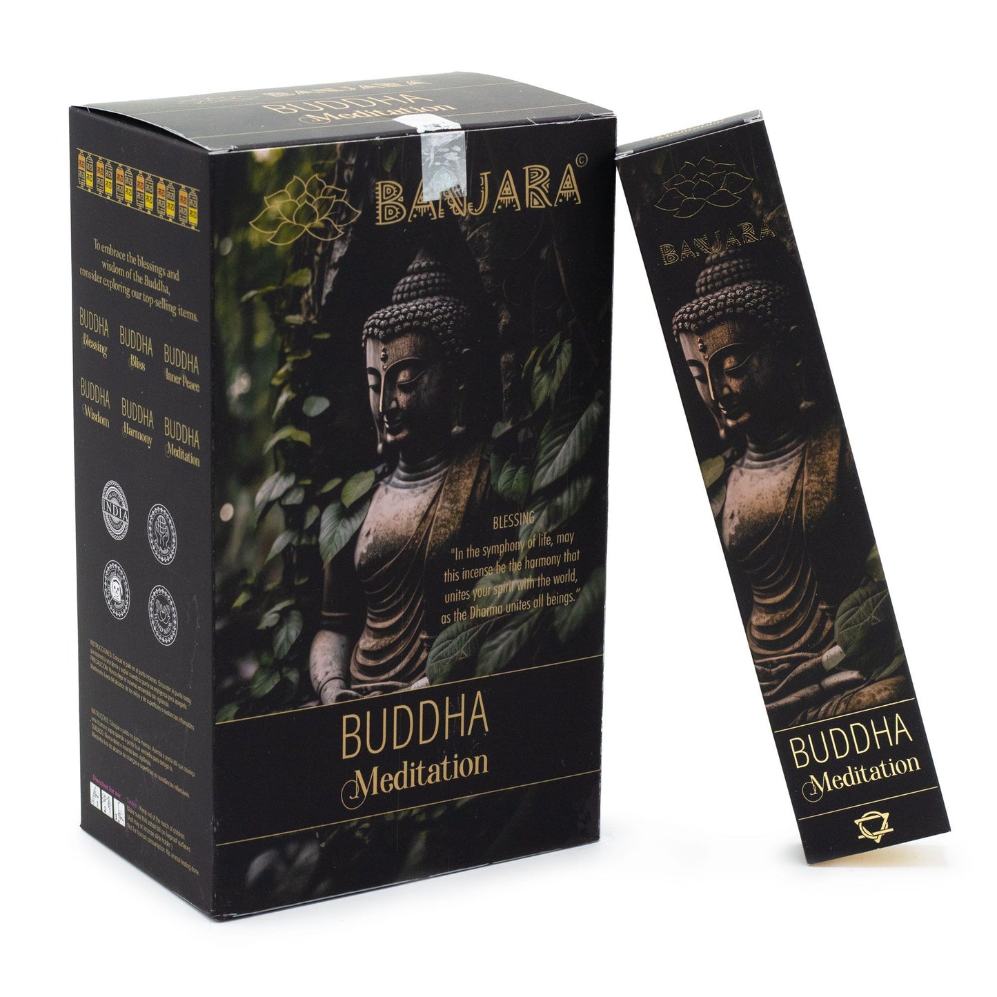 Buddha Meditation Räucherstäbchen 'Harmonie' von Banjara