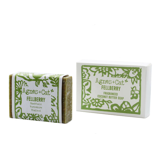 Naturseife Fellbeere – Handgeschnitten & feuchtigkeitsspendend (140g)