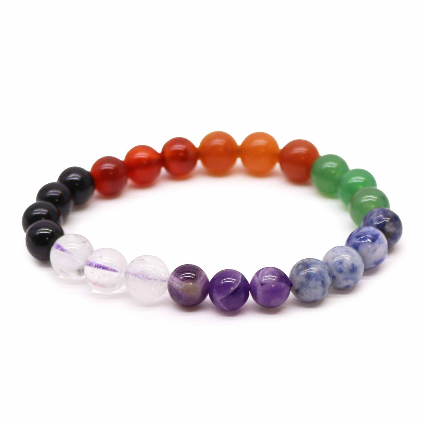 Chakra Armband mit 7 Edelsteinen – Energie & Balance