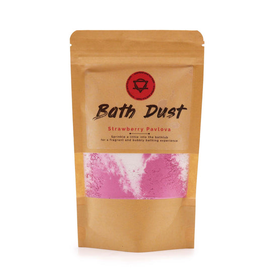 Strawberry Pavlova Bath Dust 200g