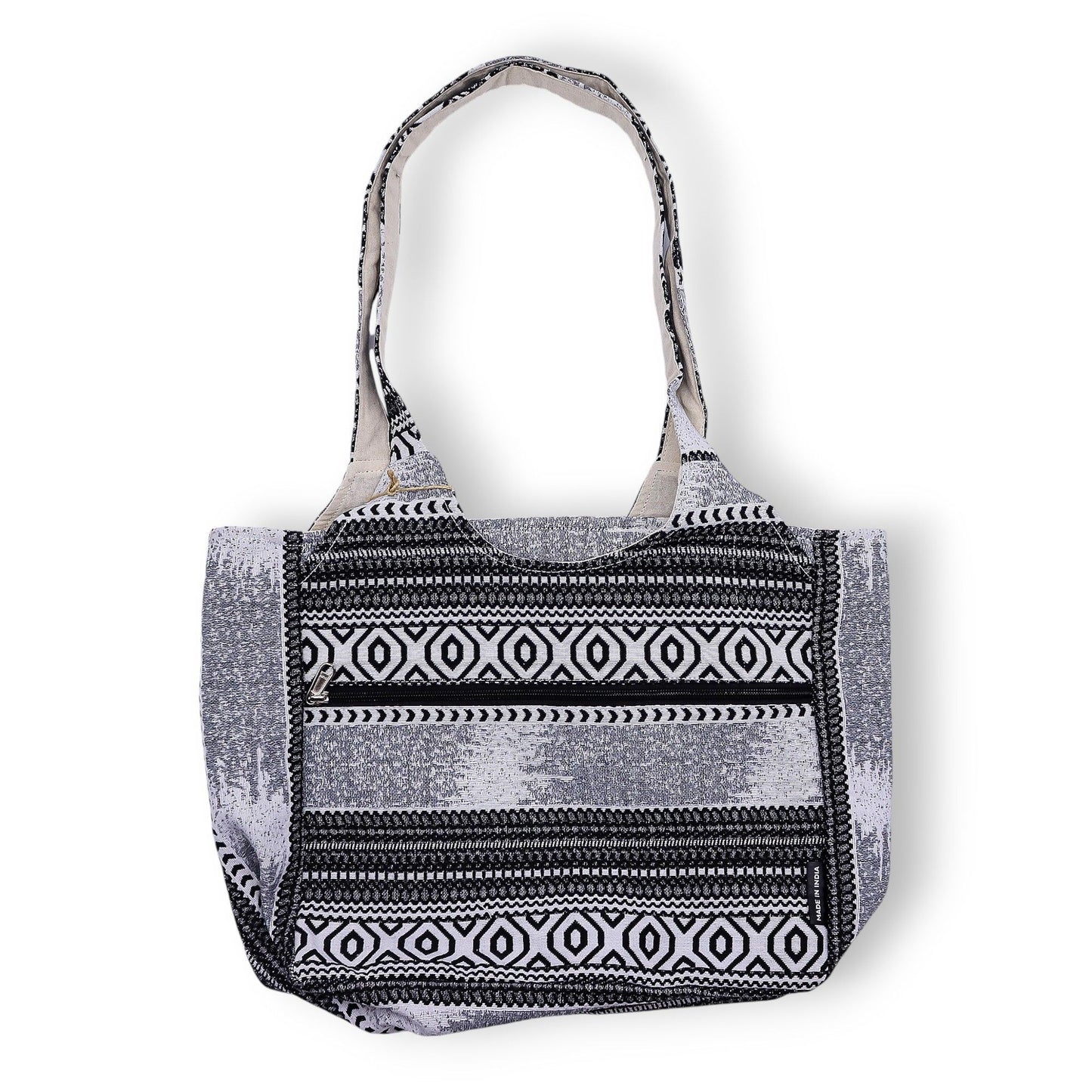 Wander Muse Bag – Zeitlose Jacquard-Tasche für den urbanen Alltag