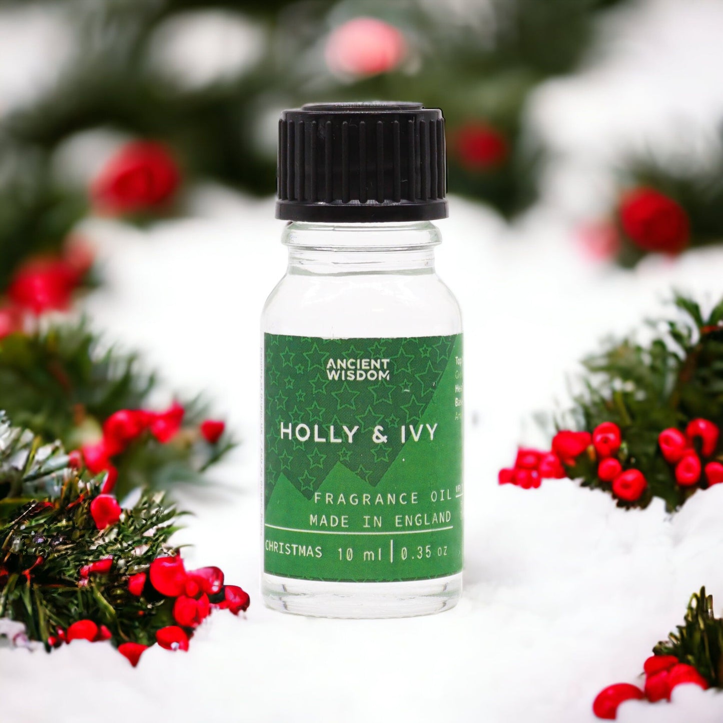 Duftöl Holly & Efeu - 10ml für festliche Atmosphäre