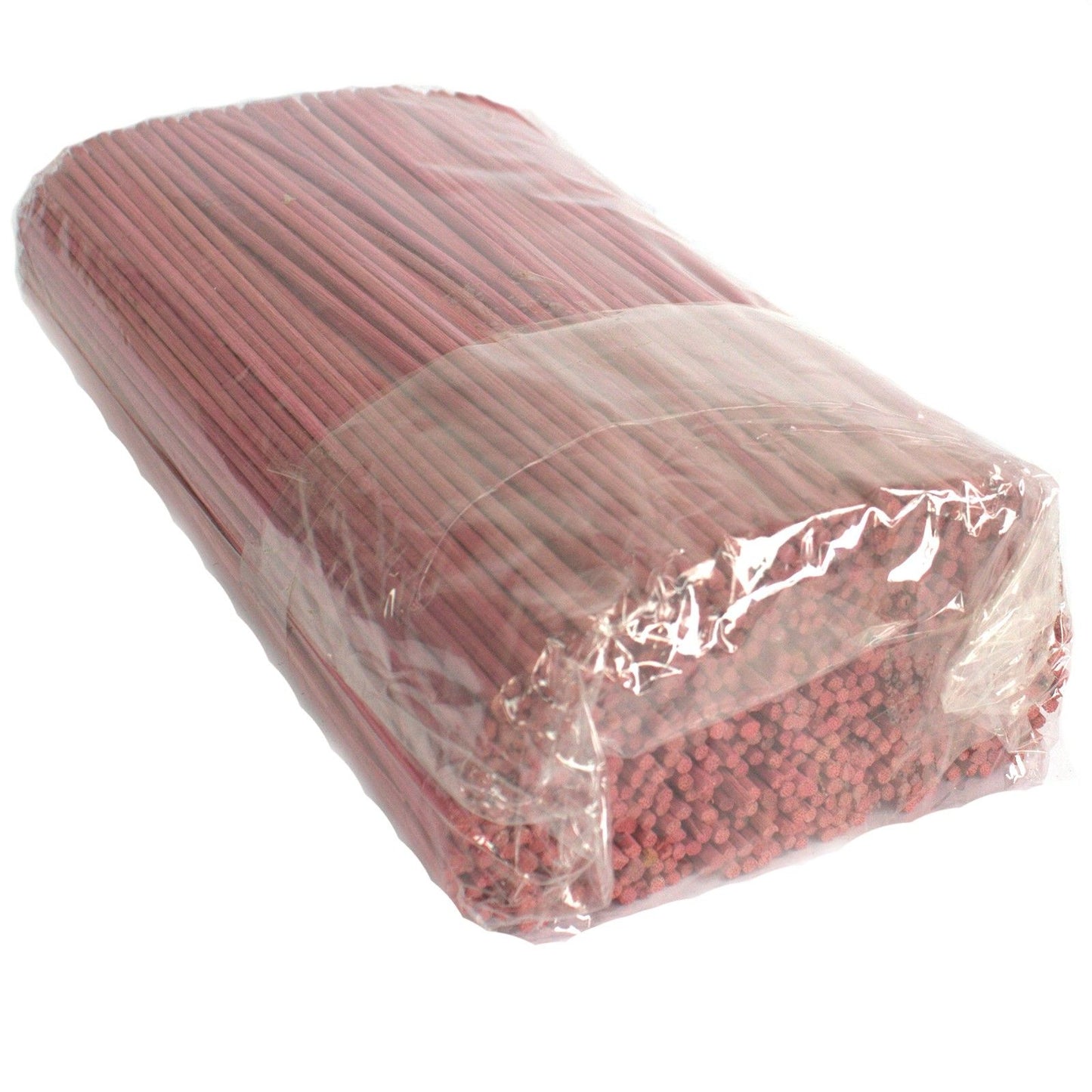 Natürliche Bambus-Duftstäbchen in Zartrosa – Diffusor-Set 25 cm