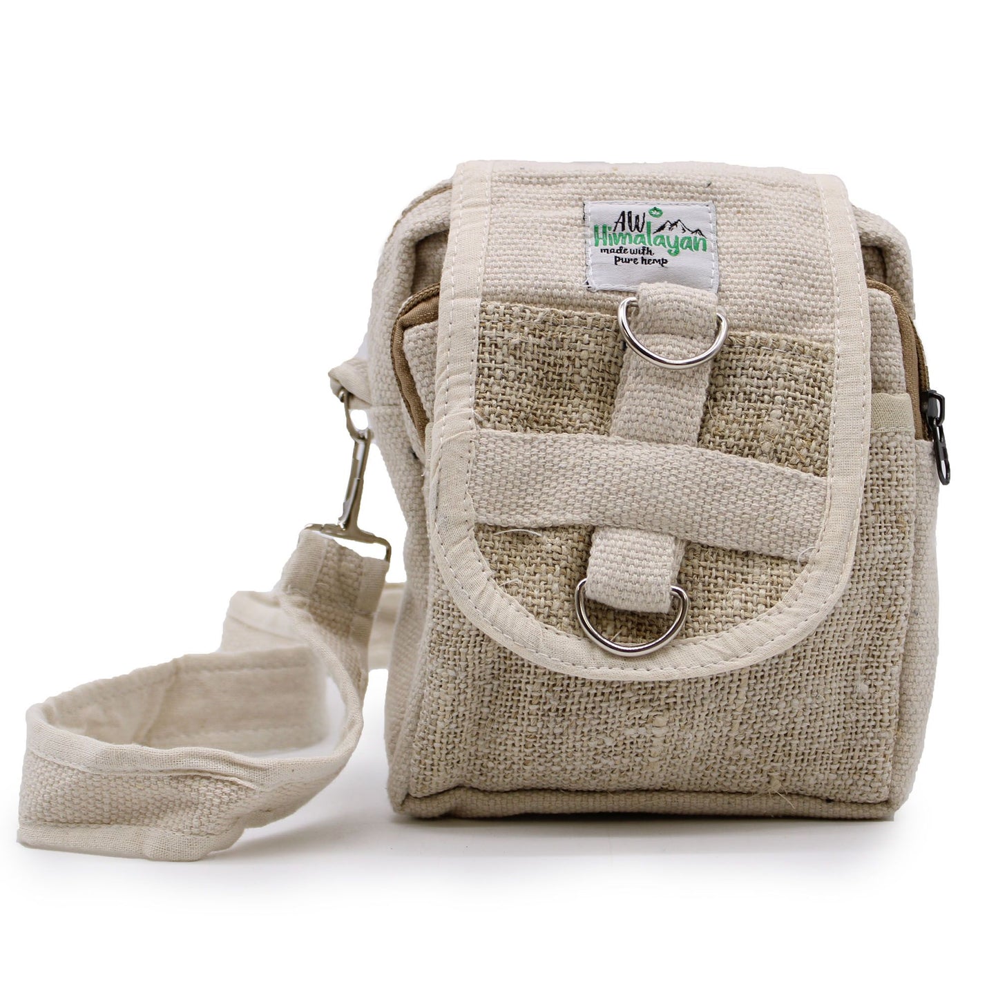 NaturHeld Reisetasche aus Hanf & Baumwolle – Leicht & Organisiert