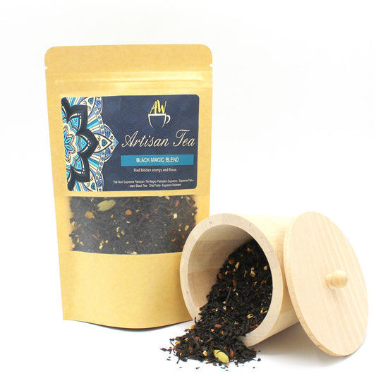Schwarzer Zauber – Orientalische Gewürztee-Mischung (50g)
