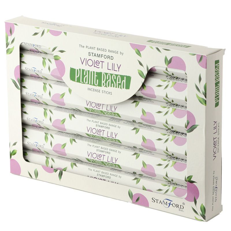Premium Räucherstäbchen Veilchen-Lilie – Pflanzlich & Vegan