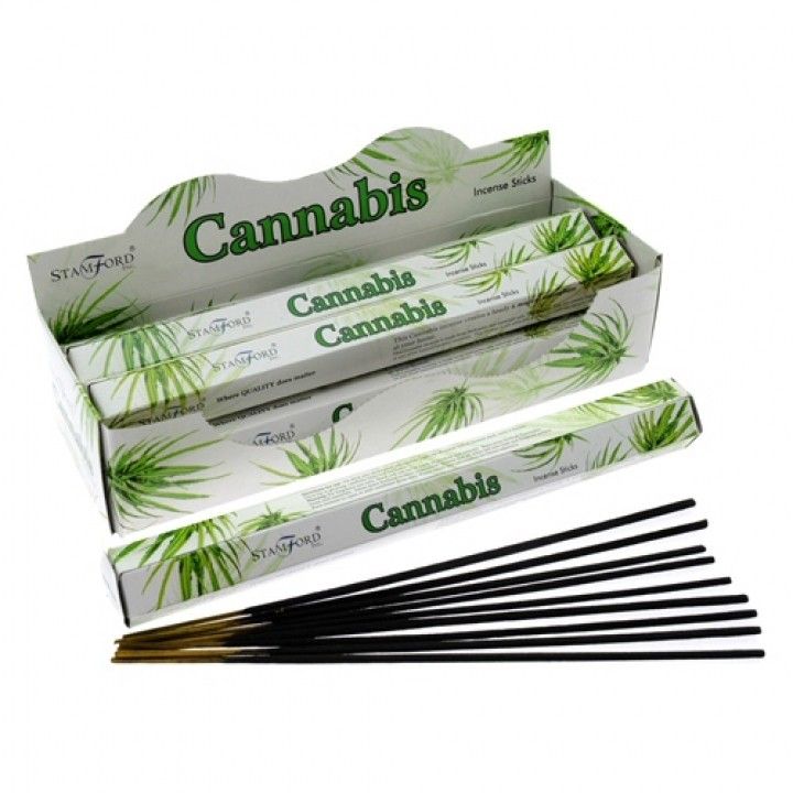 Premium Räucherstäbchen mit Hanfblüten-Aroma – Handgerollte Entspannung