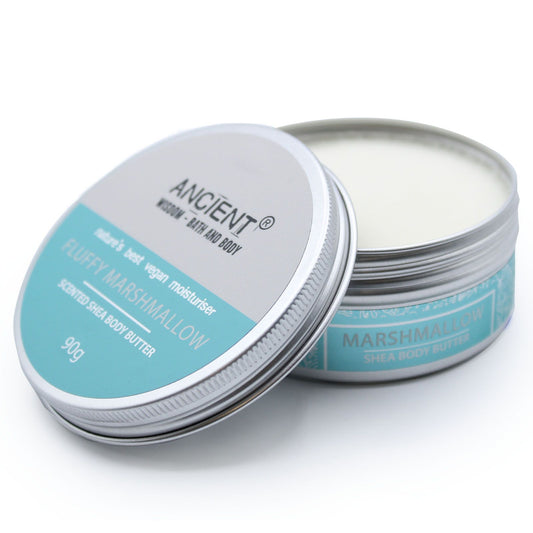 Scented Shea Body Butter - Fluffy Marshmallow | 90g