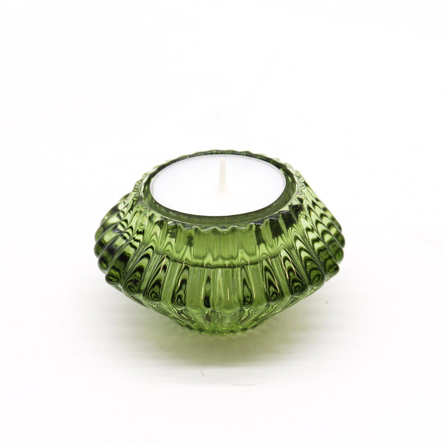 Set mit 2 reversiblen Kerzenhaltern Garden Jade - Für Teelichter & Dinnerkerzen