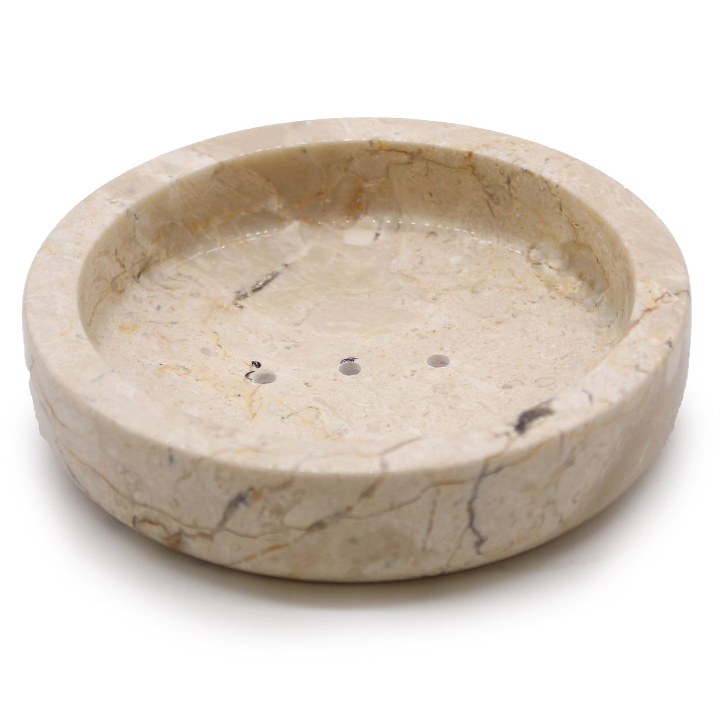 Seifenschale aus Honig-Marmor – Elegante Ablage aus Naturstein