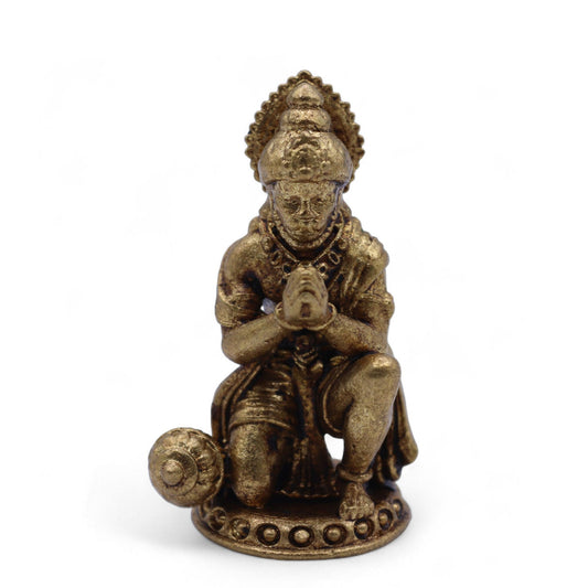 Hanuman Figur aus Messing – Handgefertigte Miniatur für Andacht & Zuhause