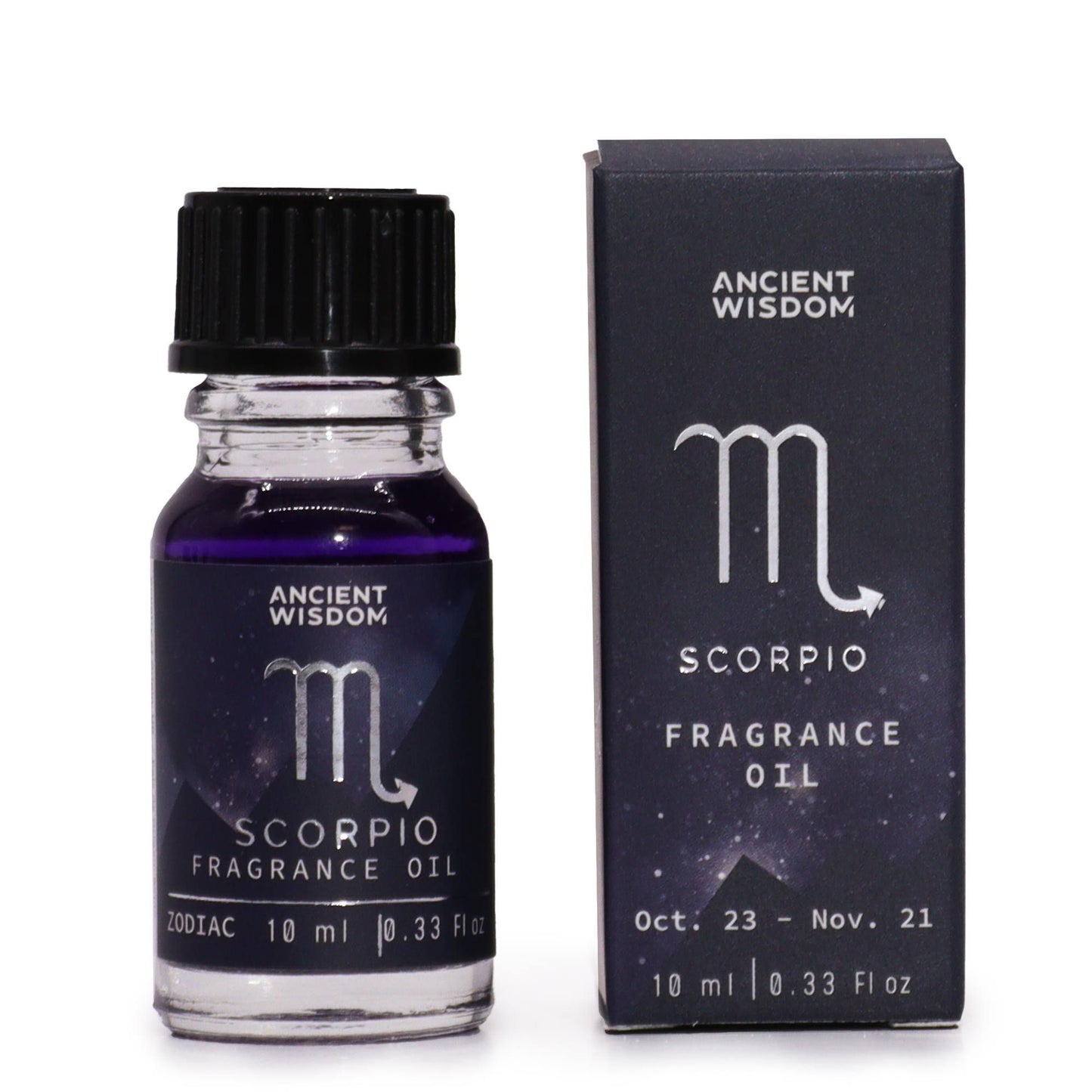 Mystique Skorpion - Duftöl mit Bio-Glitzer für Sternzeichen-Energie