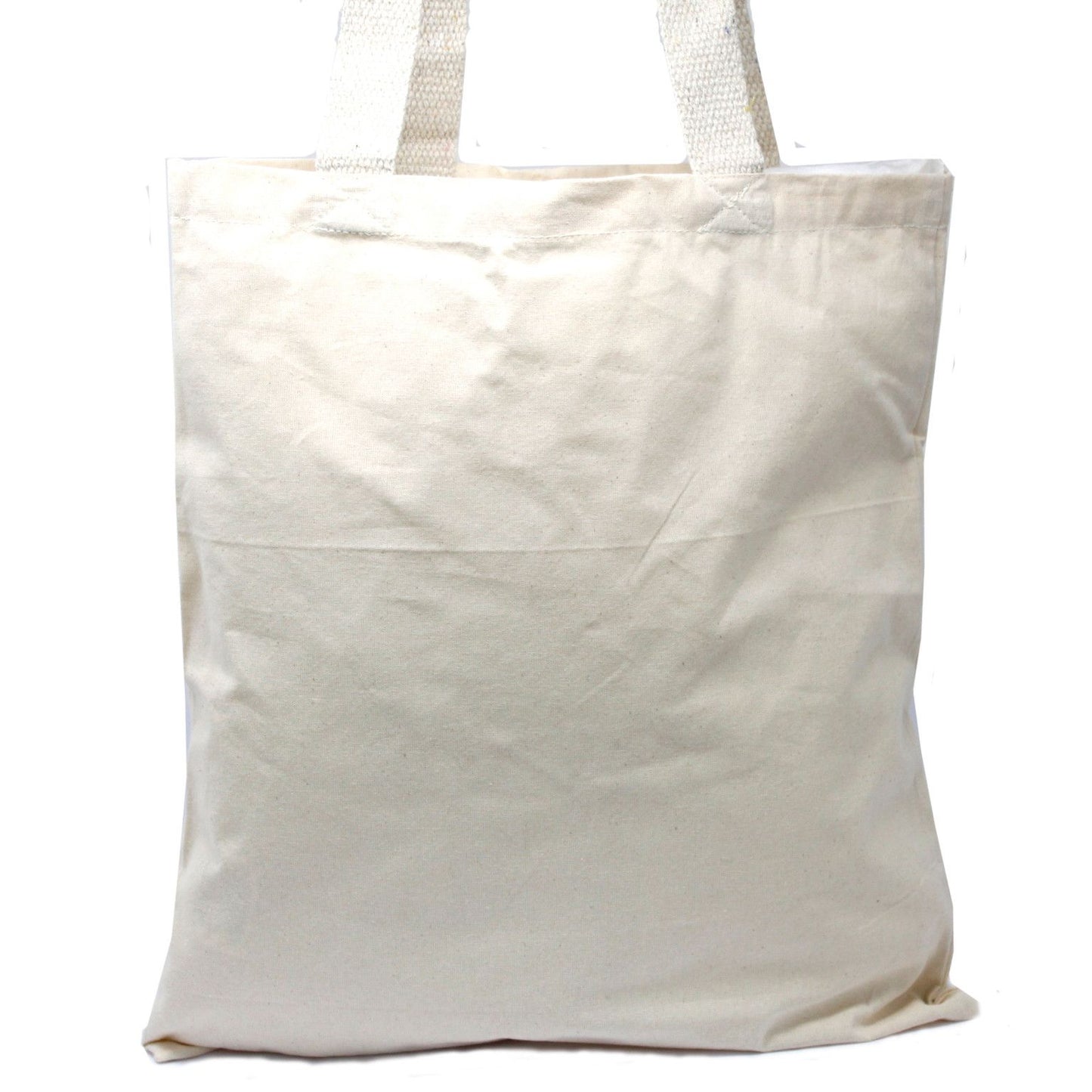 Robuste Baumwolltasche Natur 38x42 cm – Vielseitiger Alltagsbegleiter