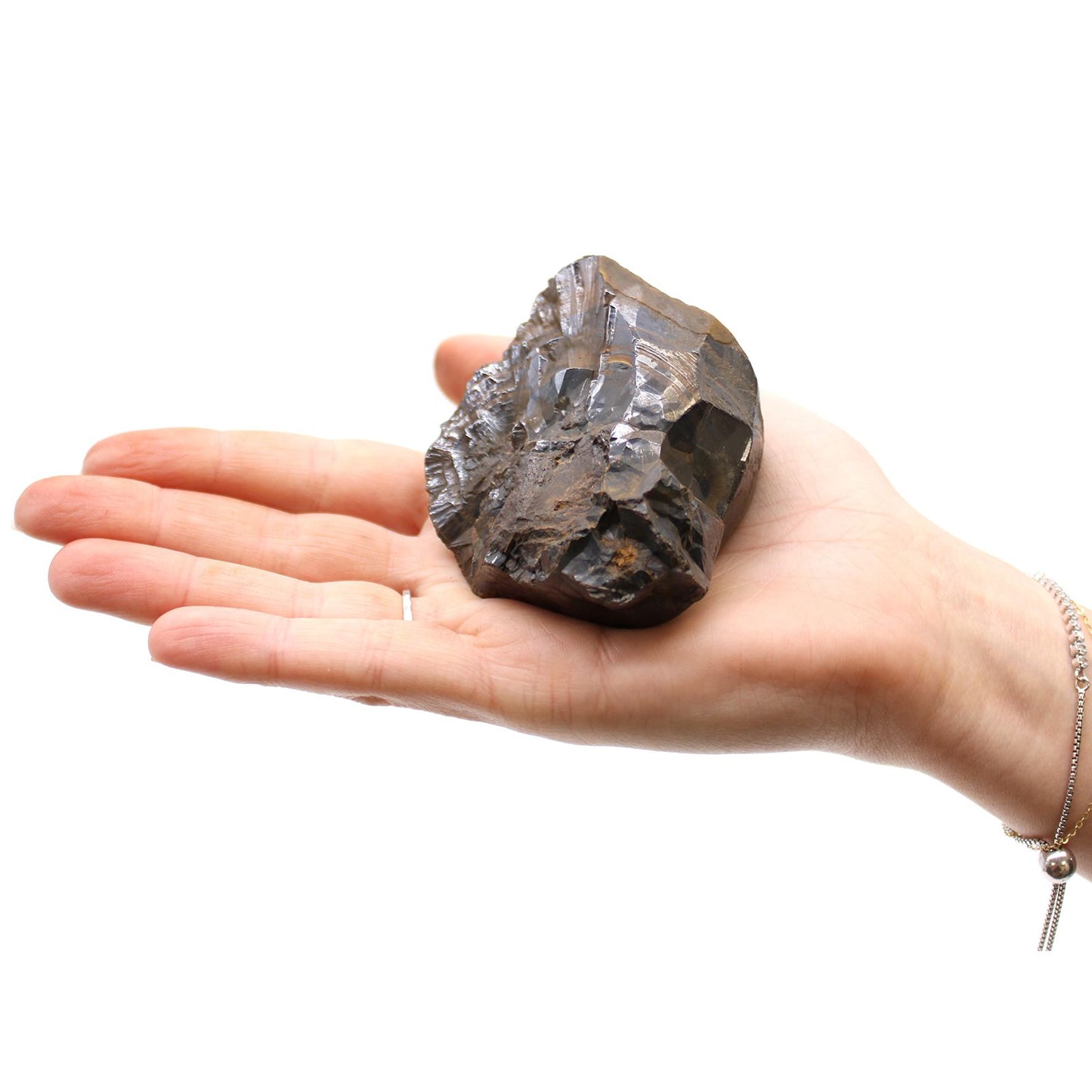 Hämatit-Sammlung – 20 natürliche Steine mit metallischem Glanz