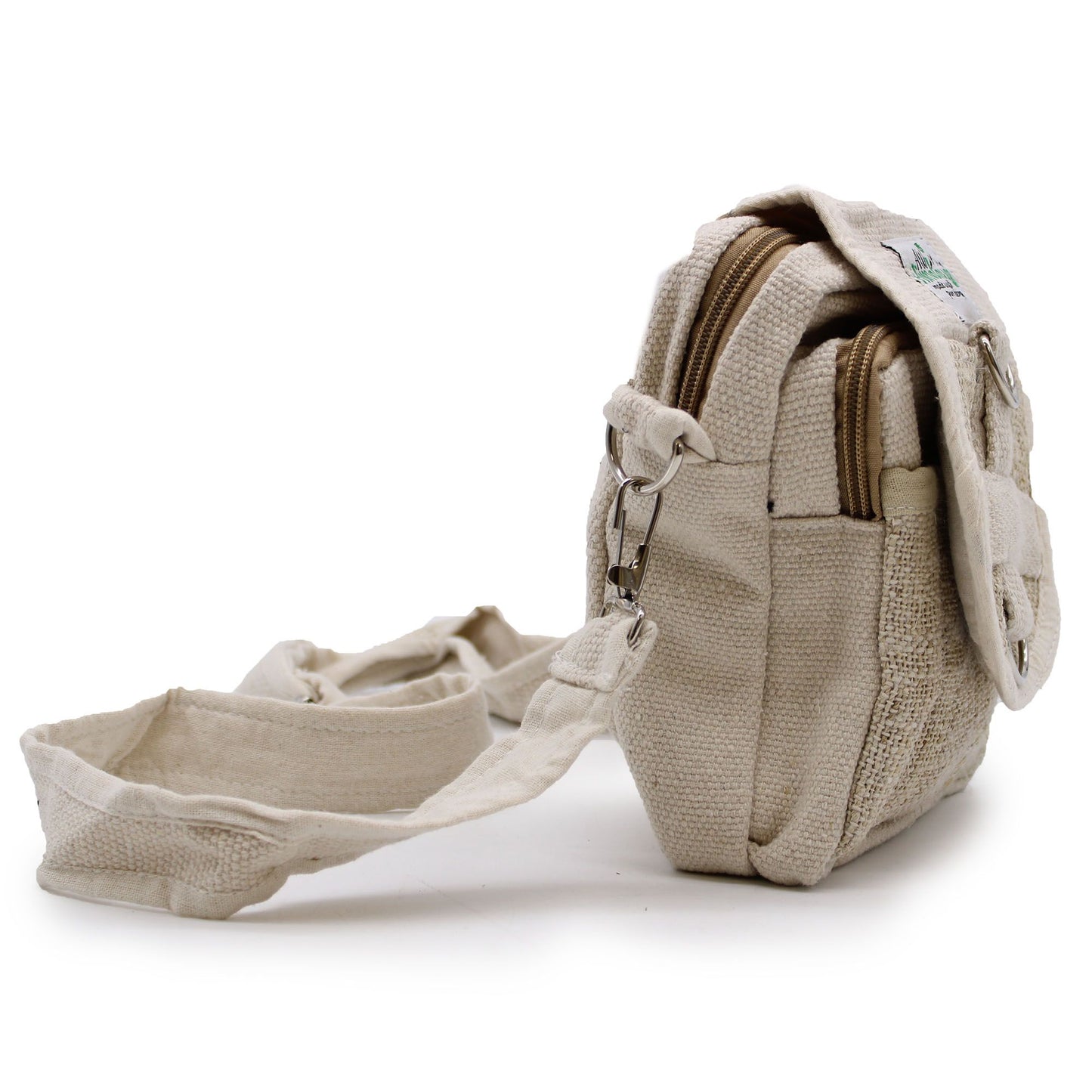 NaturHeld Reisetasche aus Hanf & Baumwolle – Leicht & Organisiert