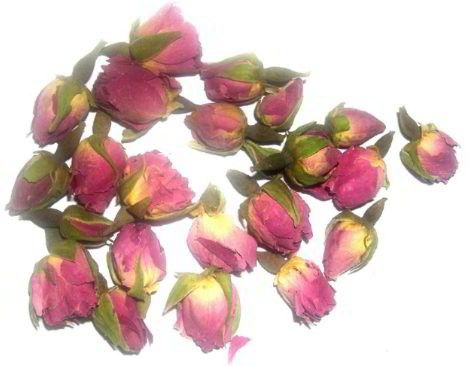 Natürlich getrocknete Rosenknospen Zartrosa - 0,5 kg Blütendekoration für Hochzeit & Deko