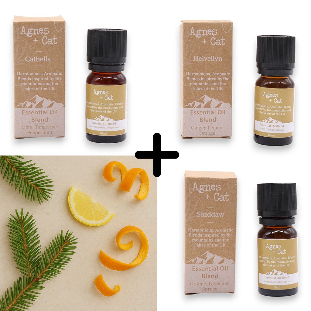 Citrus Uplift Set – 3 ätherische Öl-Mischungen für Frische & Wohlbefinden