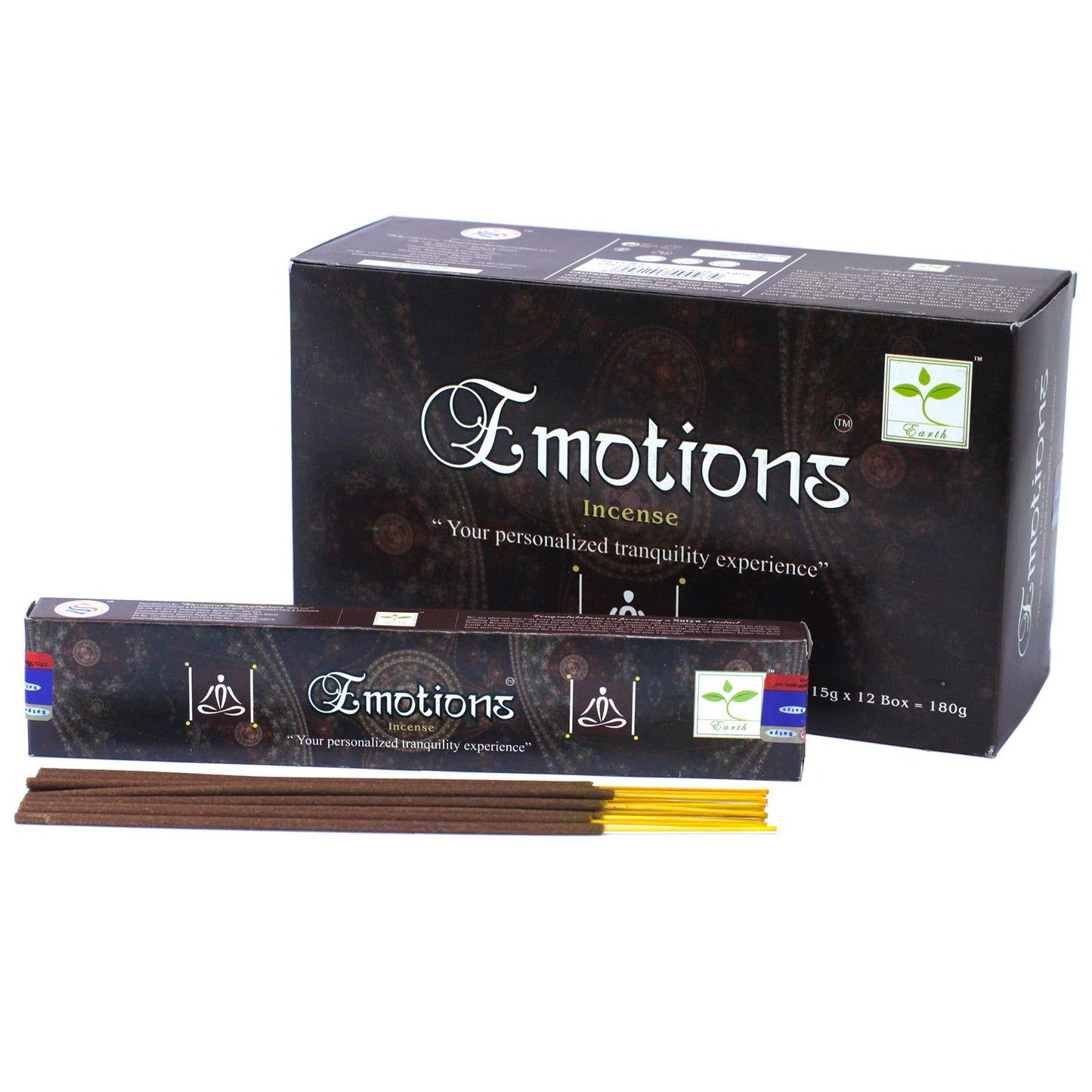 SATYA Räucherstäbchen Emotion - 15 Stück für harmonische Stimmung