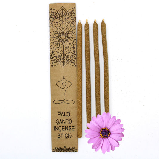 Palo Santo Räucherstäbchen mit Veilchenduft – 4er Pack