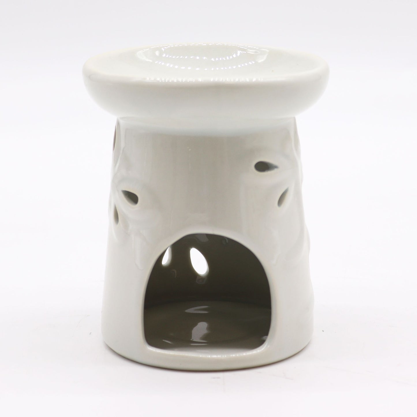 Keramik-Duftlampe mit filigranem Libellen-Motiv