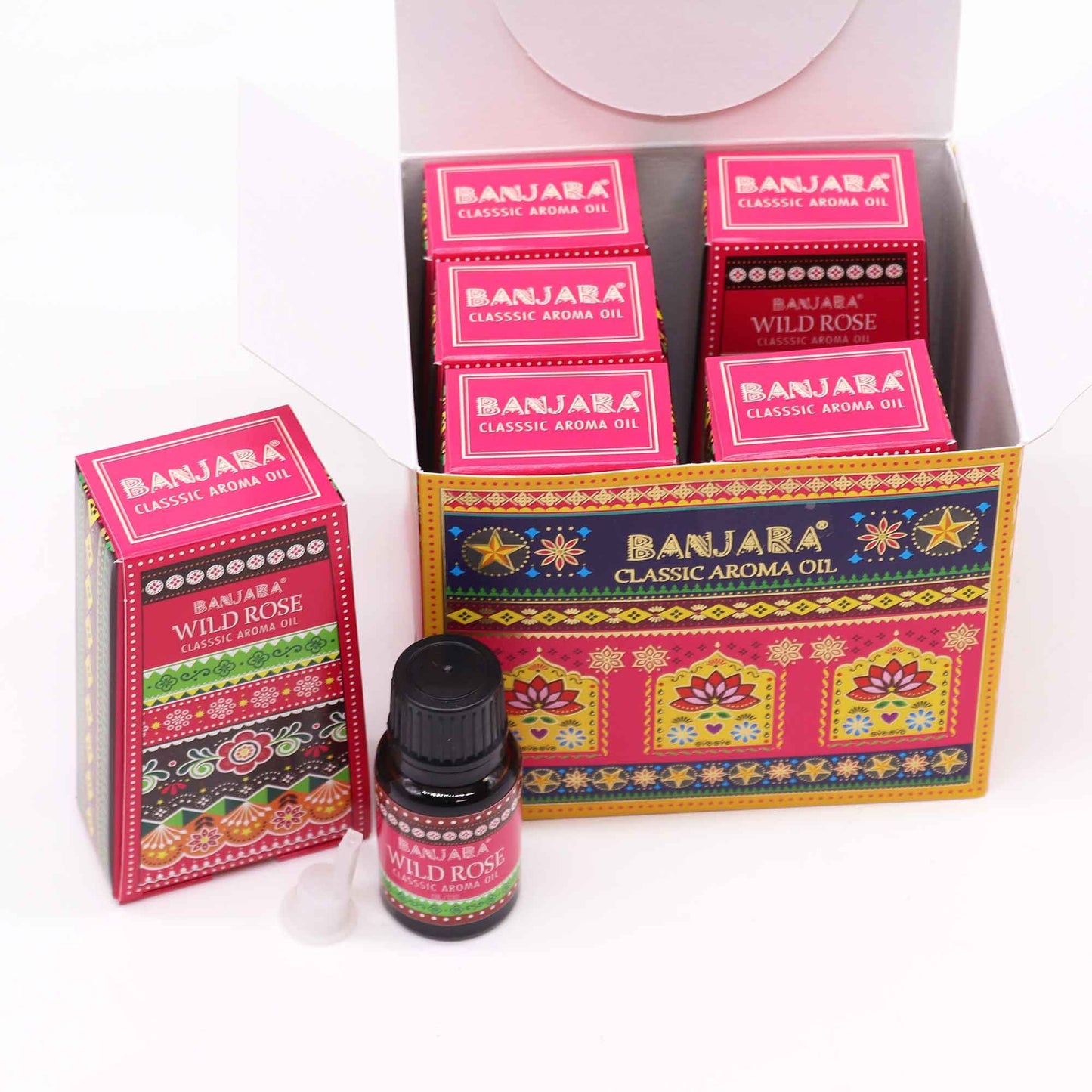 Banjara Duftöl Wildrose – 10ml ätherisches Öl für Aromatherapie