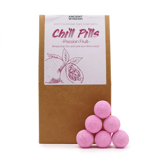 Passionsfrucht Geschenkset - 30 Mini-Badebomben für tropische Entspannung
