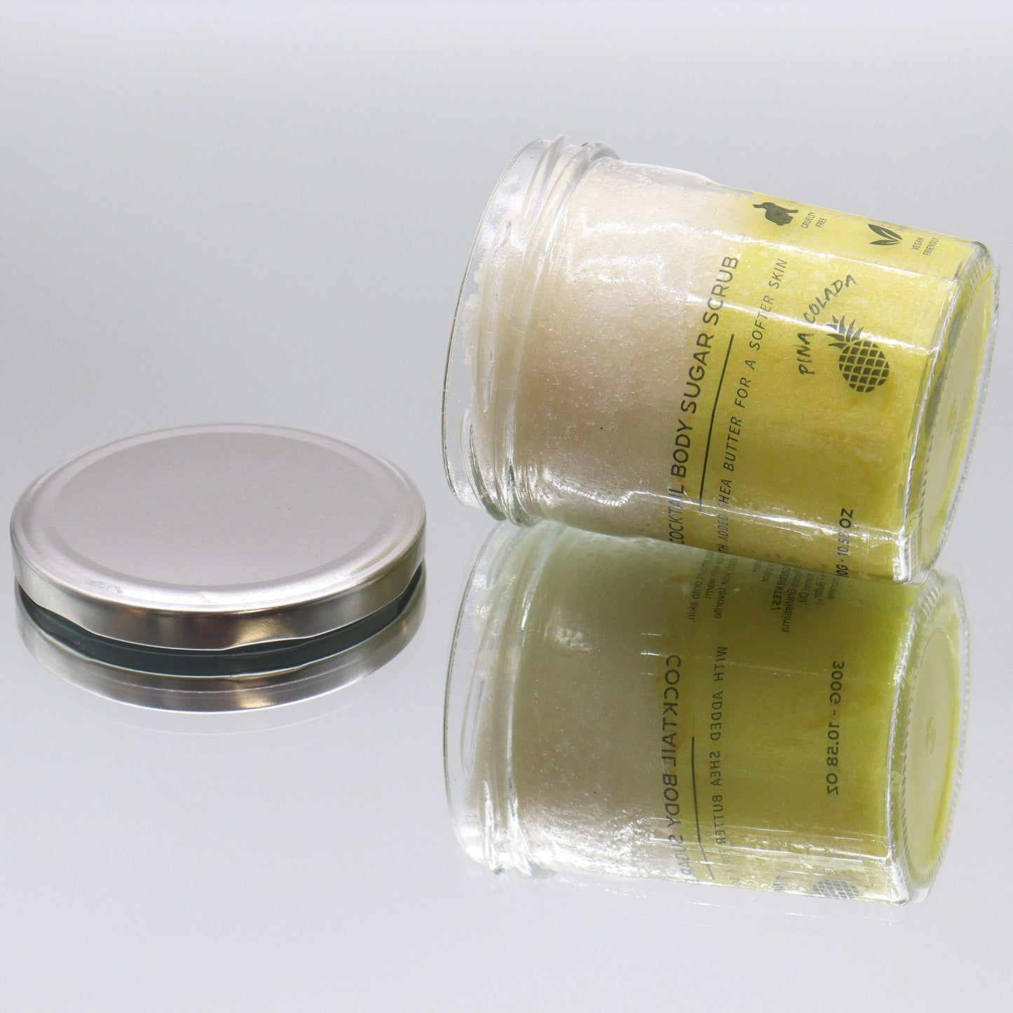 Karibik-Zuckerpeeling Piña Colada – 300g für samtweiche Haut