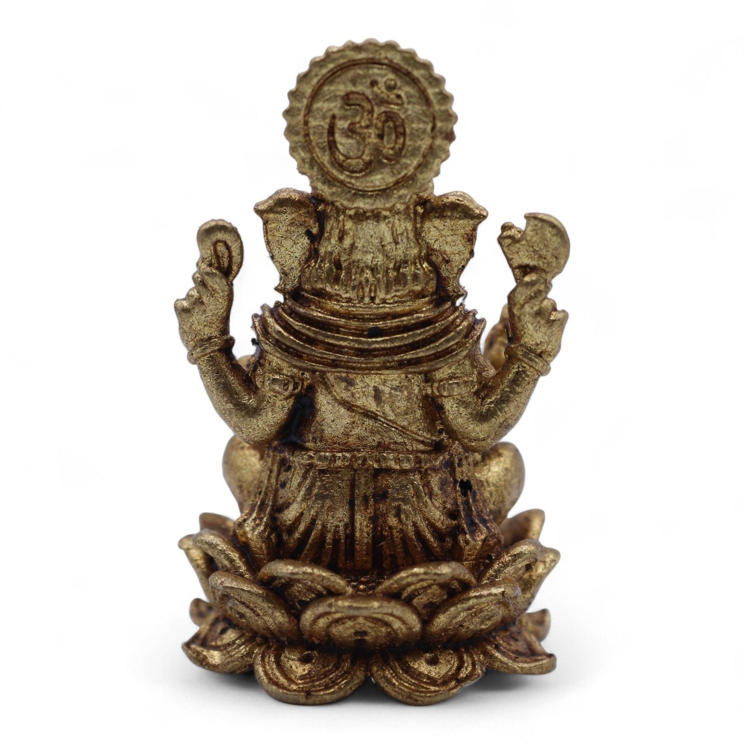 Handgefertigte Ganesha-Figur aus Messing – 37 mm