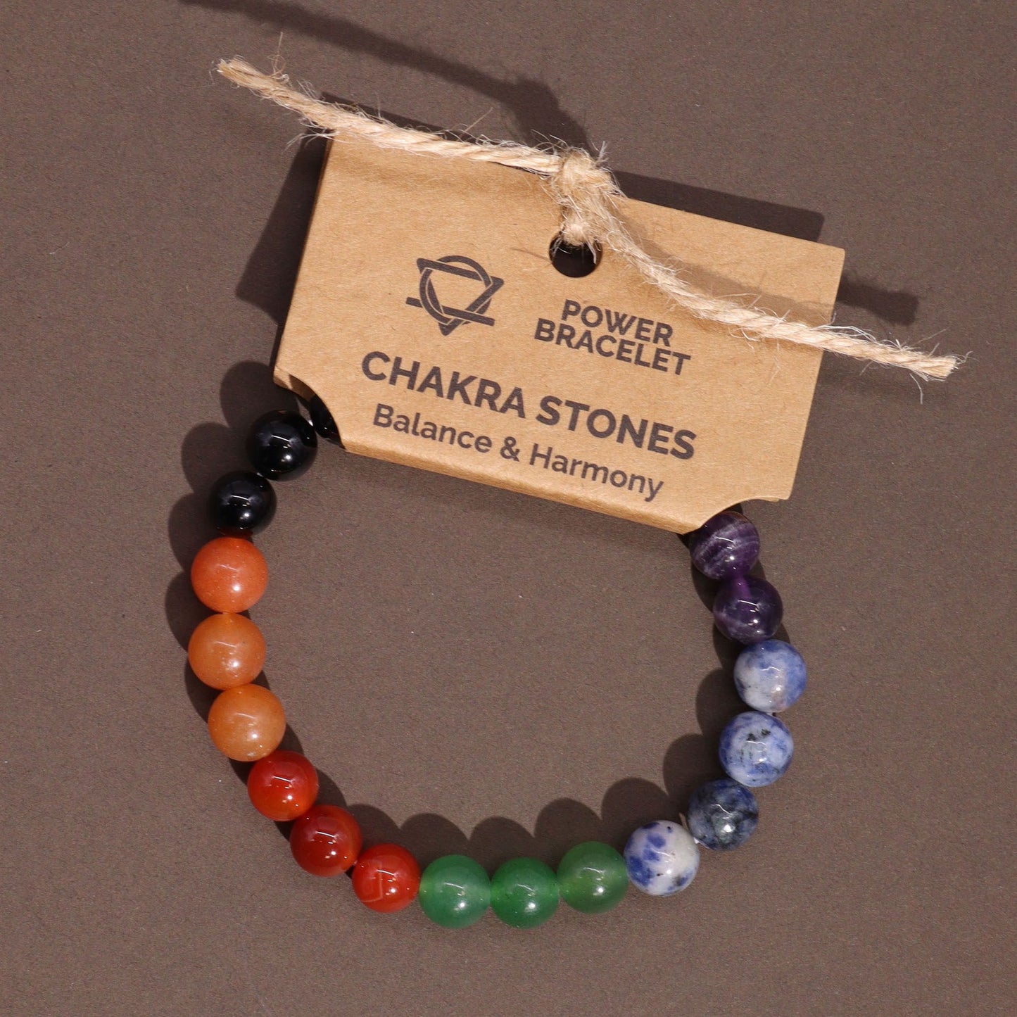 Chakra Armband mit 7 Edelsteinen – Energie & Balance