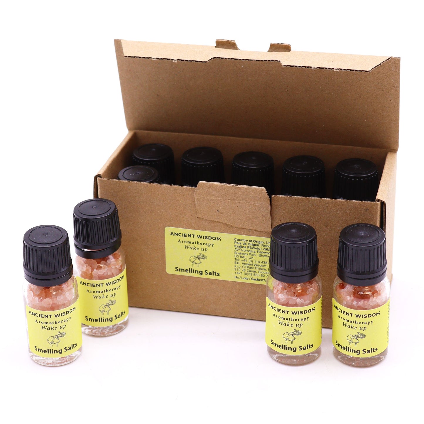 Energie-Booster – Belebendes Aromatherapie-Inhalationssalz