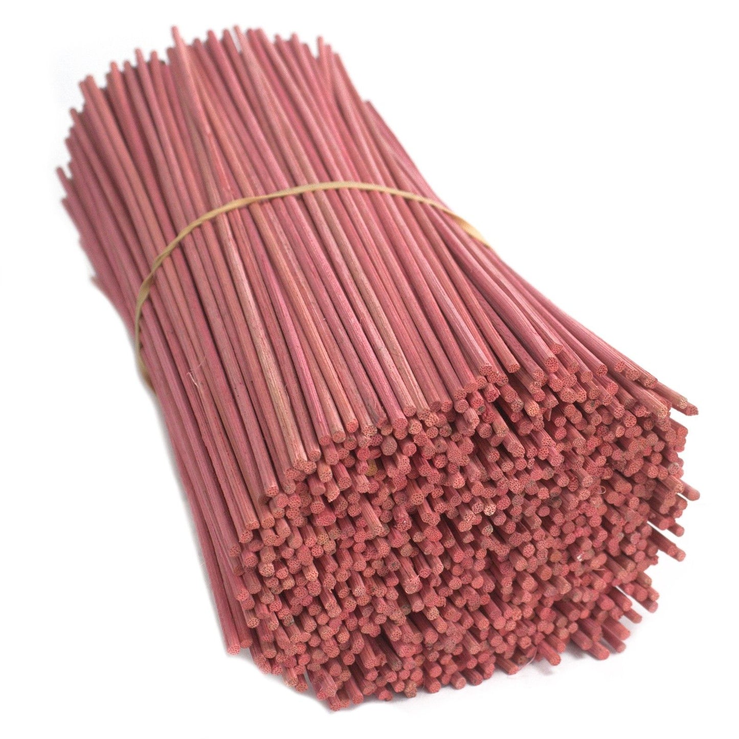 Natürliche Bambus-Duftstäbchen in Zartrosa – Diffusor-Set 25 cm