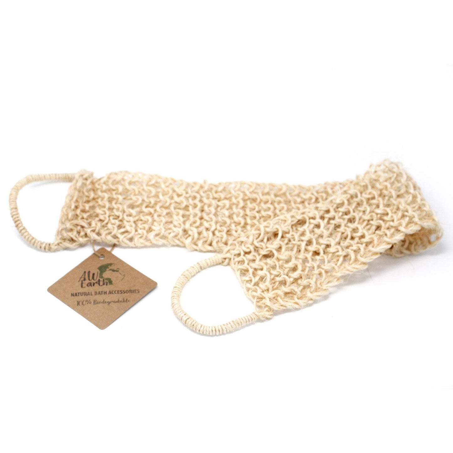 Natürlicher Peeling-Handschwamm aus Sisal & Baumwolle