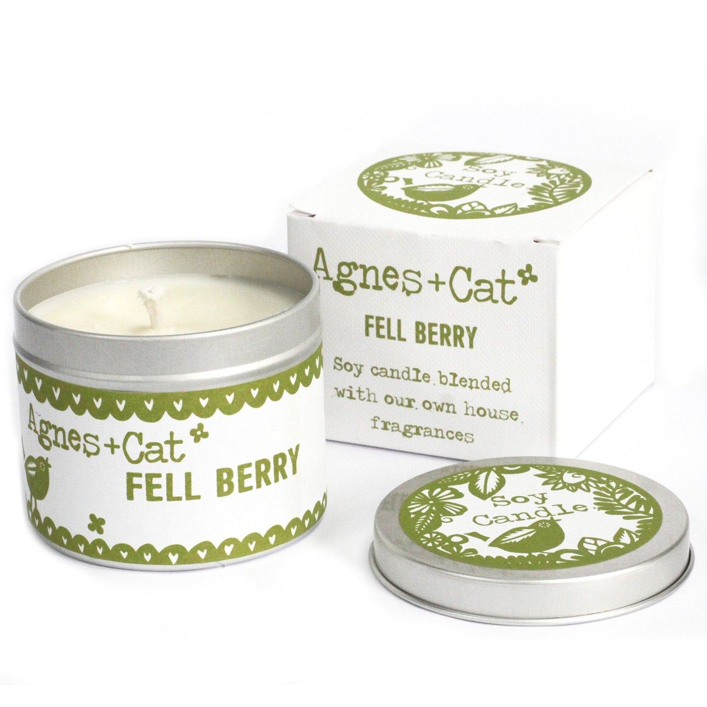 Fell Berry Duftkerze – Wilde Beerennote in wiederverwendbarer Zinndose