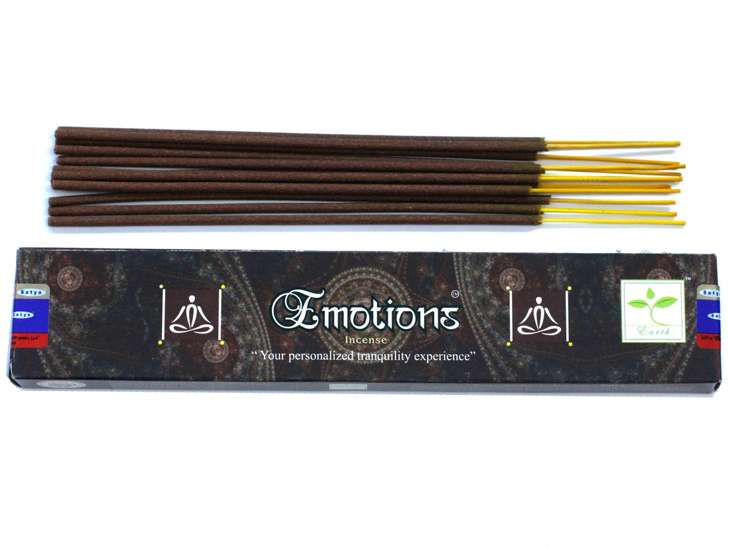SATYA Räucherstäbchen Emotion - 15 Stück für harmonische Stimmung