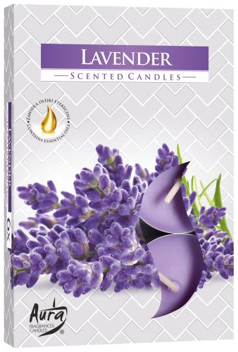 Lavendel-Duftkerzen Set (6 Stück) – Entspannung für die Sinne