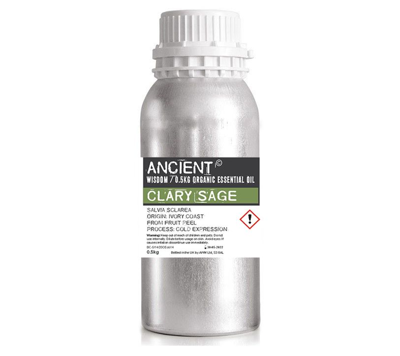 Muskatellersalbei Bio Ätherisches Öl – 0,5 kg Flasche für intensive Dufterlebnisse