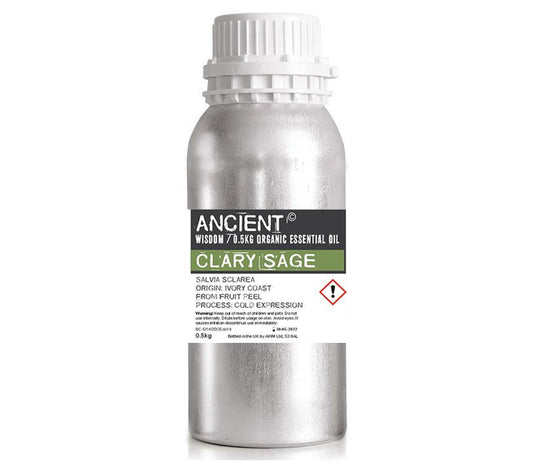 Muskatellersalbei Bio Ätherisches Öl – 0,5 kg Flasche für intensive Dufterlebnisse