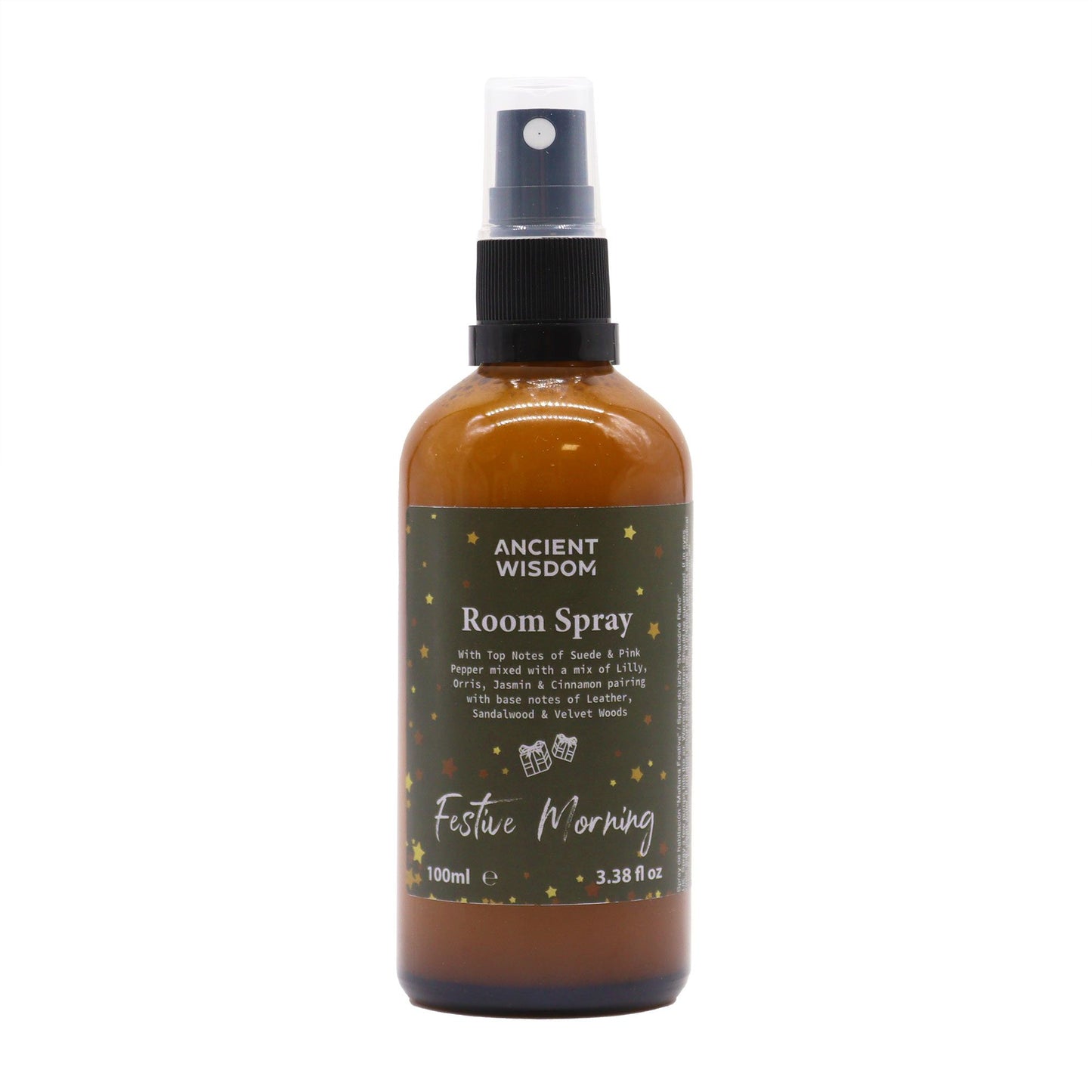 Raum- & Kissenspray 'Weihnachtsmorgen' – Wildleder & Zimt 100ml