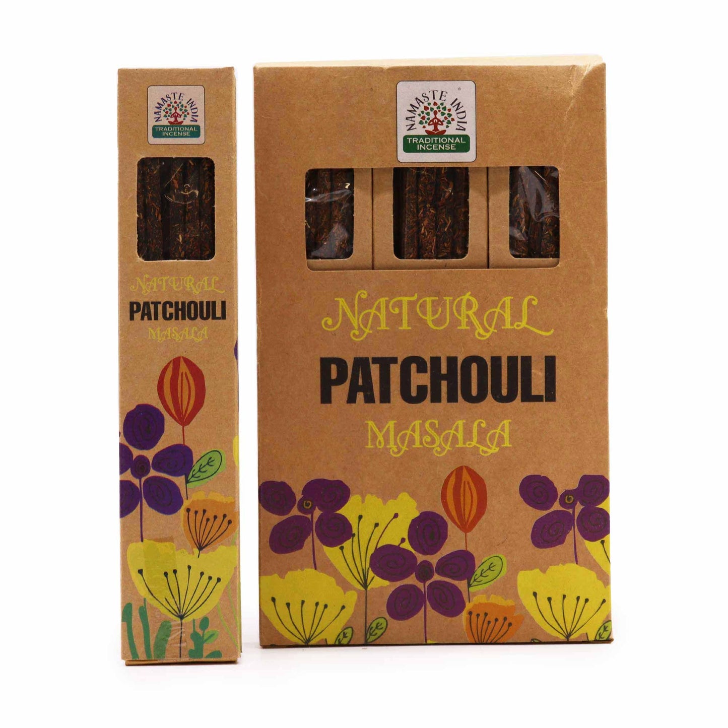 Masala Räucherstäbchen Patchouli - 11 Stück im Set