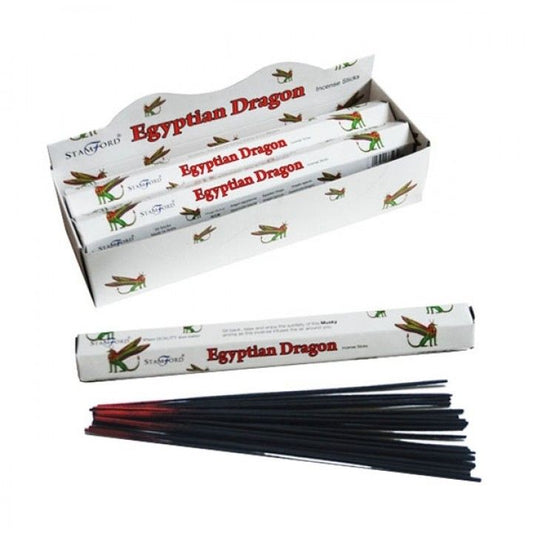 Räucherstäbchen 'Ägyptischer Drache' – Mystischer Duft für Zuhause