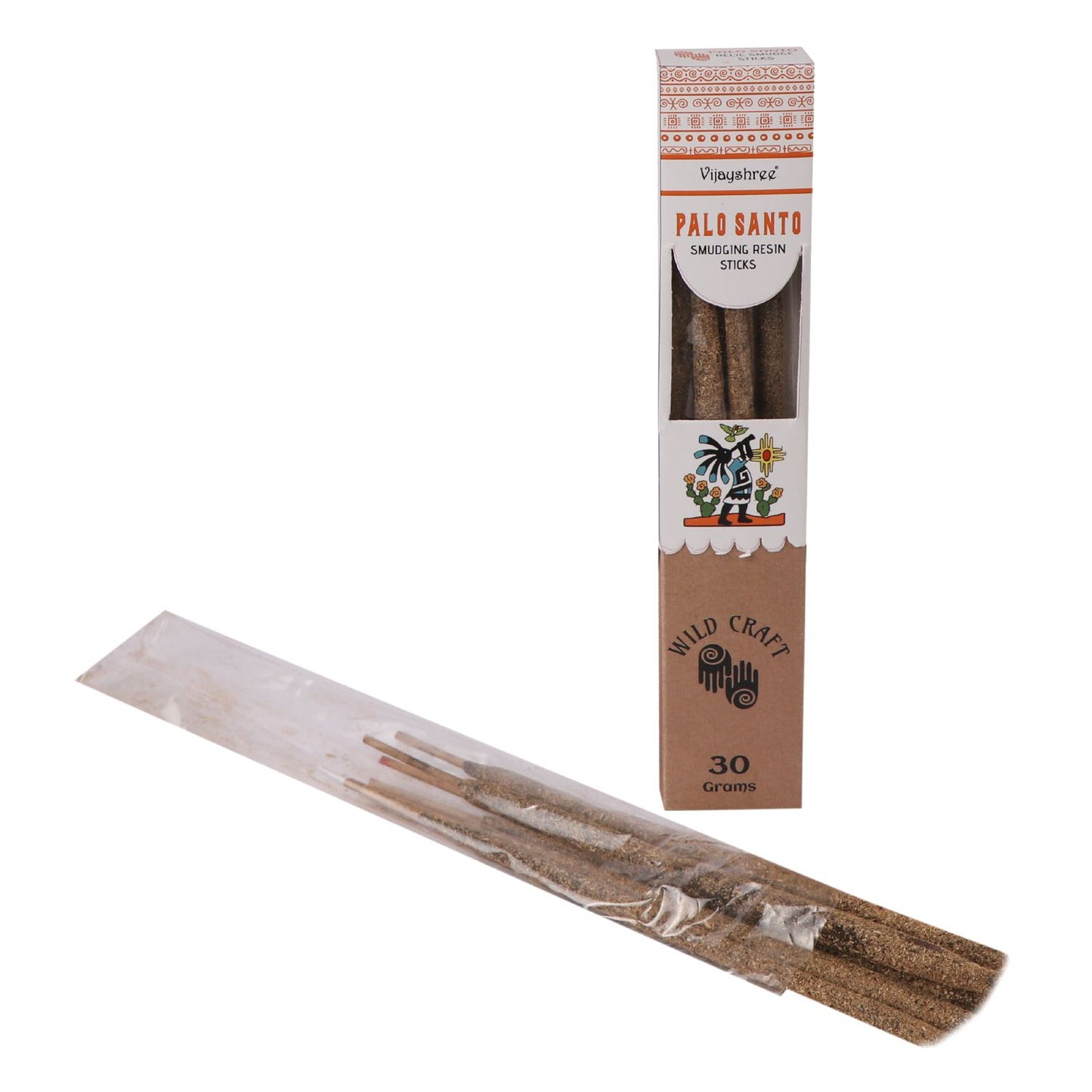 Premium Palo Santo Räucherstäbchen Set – 6 goldene Harzstäbchen (30g)