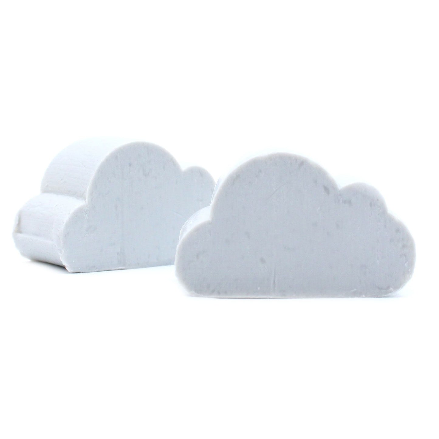 Gästeseifen-Set 'Graue Meereswolke' - 10 handgeformte Wolken