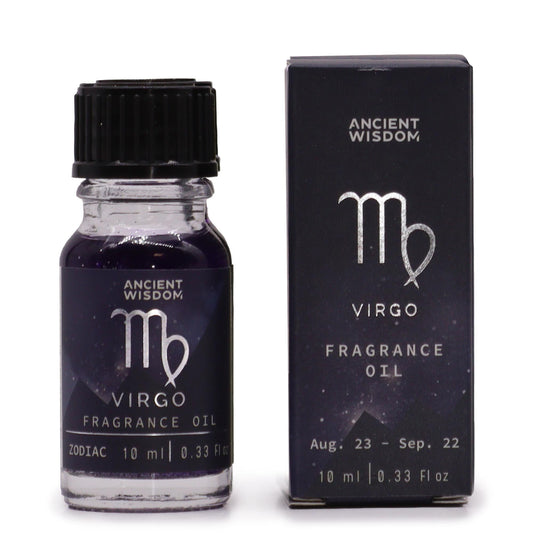 Virgo Duftöl – Mystisches Sternzeichen-Aroma mit Glitzer 10 ml