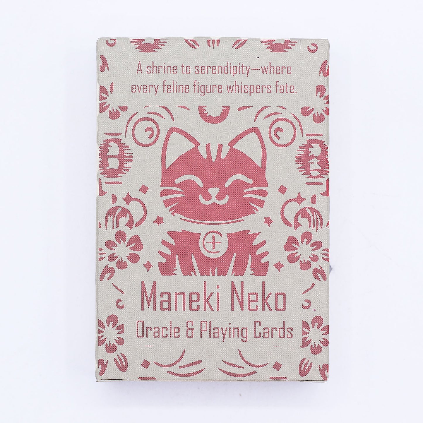 Maneki Neko Orakel- und Spielkarten – 54-teiliges Glückskatzen-Deck