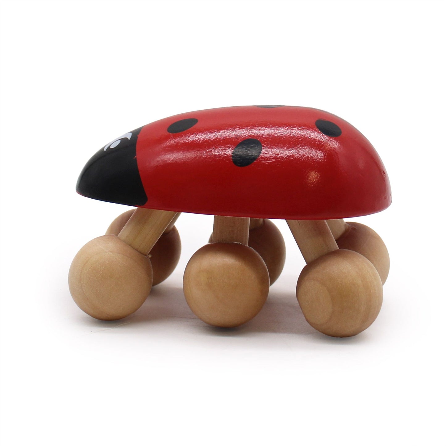 Glücksbringer Massage-Holzkäfer aus Hemu-Holz