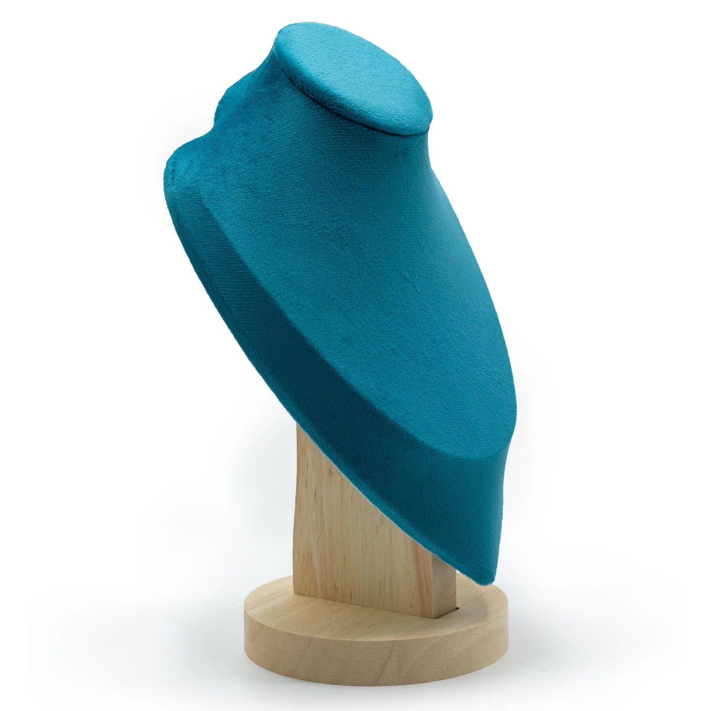 Schmuckständer aus Holz mit Samt und Wildleder - 26x18 cm Präsentationsdisplay