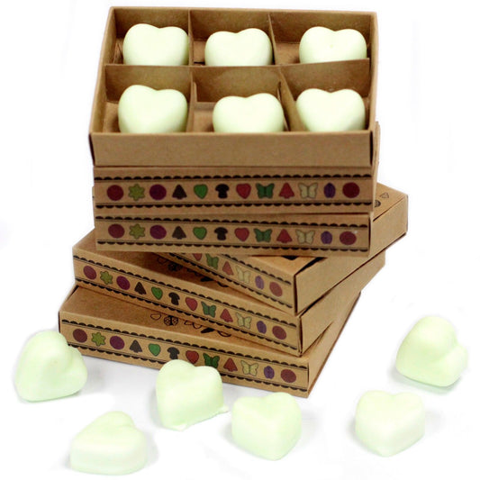 Geschenkset Duftwachs Apfel-Zimt - 6 Stück in Geschenkbox