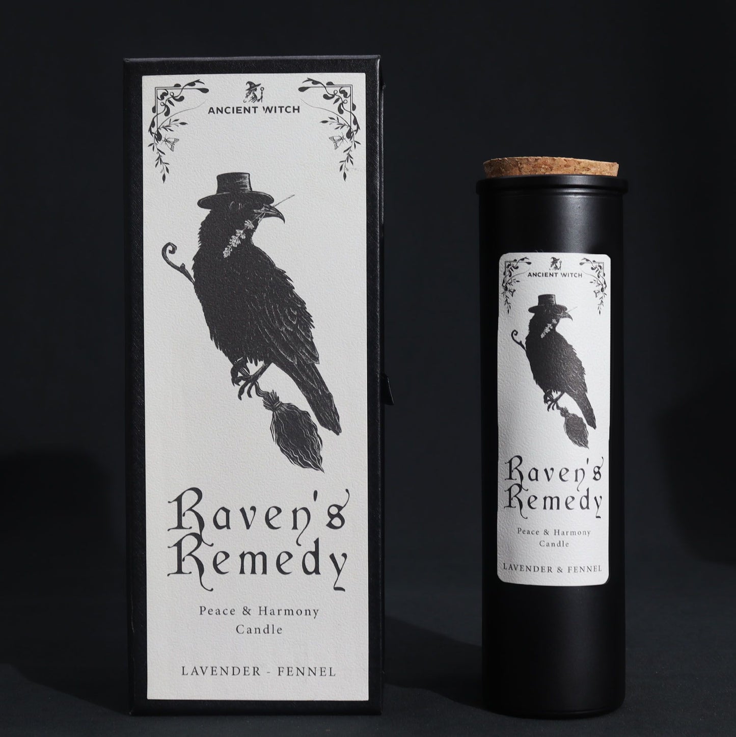 Raven's Remedy Ritualkerze – Lavendel & Fenchel für Harmonie