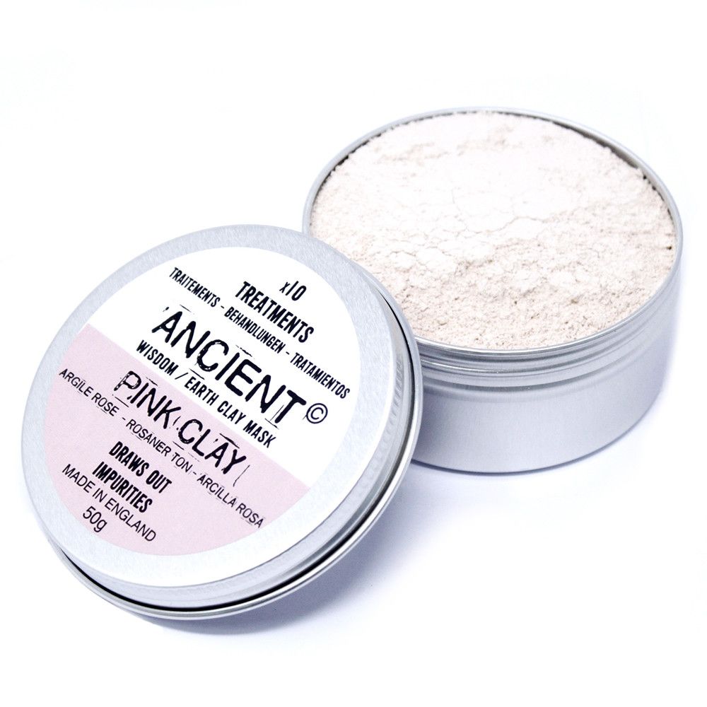 Rosé Kaolin Ton Maske – Sanfte Reinigung für normale bis sensible Haut (75g)